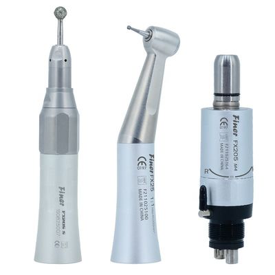 Handpiece diritto portatile dentale, contrangolo del handpiece di 0.22-0.25Mpa