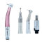 High Speed LED Dental Handpiece Unit Kit Straight Nose Cone Contra Angle Air Motor