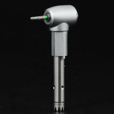 Metal Contra Angle Dental Handpiece Unit Silver Color With Push Button