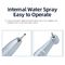 Portable Silver Dental Straight Handpiece , Multipurpose Contra Angle Hand Piece