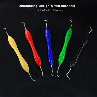 Portable Multicolor Dental Surgical Instruments Practical For Composite Filling