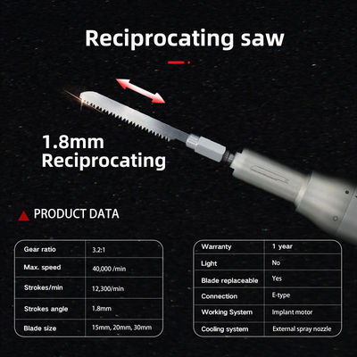 CER tragbar gegen Winkel zahnmedizinisches Handpiece, mehrfunktionaler Zahnimplantat Handpiece