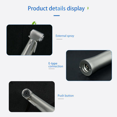 Multi Functional E Type Dental Handpiece System With External Spray 2.35mm Bur Shark