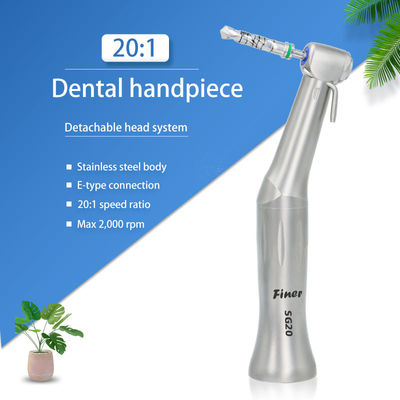 Detachable Dental Handpiece Instrument With Air Pressure 0.22-0.25MPa