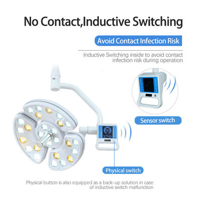 Floor Standing Type Implant Operation Surgical LED Light 4000-5500K Color Temperature