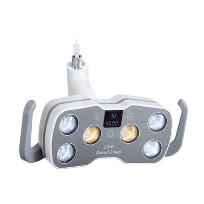 Luz dental 9W da cadeira da temperatura de cor do dobro 1.5KG para profissional