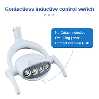 12W白く黄色い歯科椅子ライト照明装置39.5X34.5X20cm 4500K
