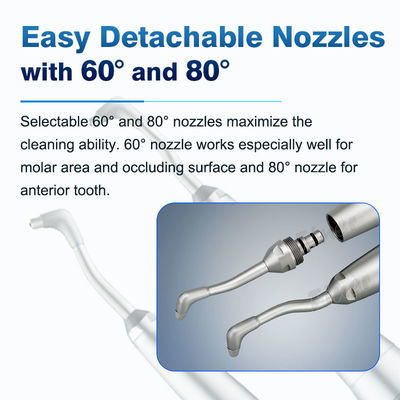 65dB Dental Air Prophy Teeth Cleaning Whitening Airpolishing Air Powered Tooth Polishing System