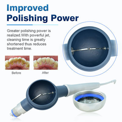 65dB Dental Air Prophy Teeth Cleaning Whitening Airpolishing Air Powered Tooth Polishing System