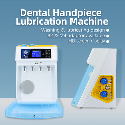 50w HD Screen Dental Handpiece Lubrication Machine Cleaning Lubricating Machine System