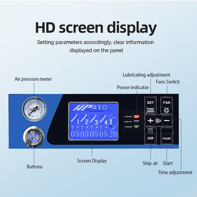 50w HD Screen Dental Handpiece Lubrication Machine Cleaning Lubricating Machine System