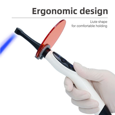 Lightweight Dental Curing Light Blue High Norm Intensity Tooth Curing Lamp