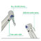 Detachable Dental Implant Handpiece 20-1 Speed Reduction Fiber Optical Contra Angle