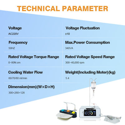 Outils d'implantation dentaire Moteur d'implantation à fibre optique pour la chirurgie des implants