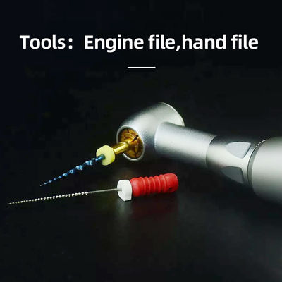 Stainless 2.35mm Dental Handpiece Unit With 000rpm Speed Range Hand File Tools