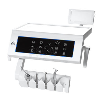 Justierbarer in Position bringender elektrischer zahnmedizinischer Stuhl mit LED-Lichtern