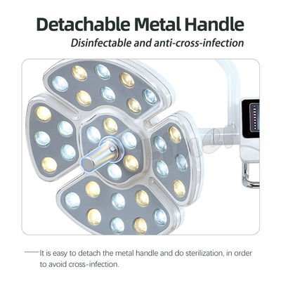 Sensor Switch Dental Ceiling Led Light Shadowless Operation Lamp With Double Head