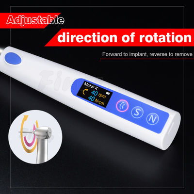 L'implant dentaire de grande précision usine rotation dans le sens horaire inverse électrique dentaire de clé dynamométrique la contre-
