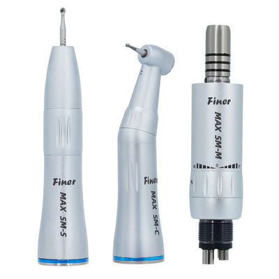 25000rpm Dental Handpiece Set Internal Water Spray Air Motor Contra Angle Straight