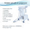 540W Foot Switch Dental Unit With Air Compressor Suction Three Way Syringe Handpiece Scaler