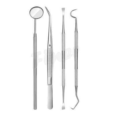 Stainless Steel Oral Clean Teeth Tools With Mouth Mirror