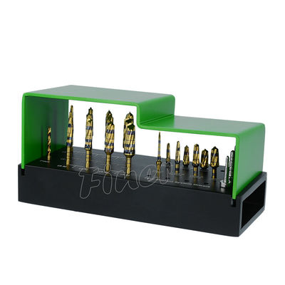 20pcs SS Implant Drill Tools Untuk Alveoloar Bone Expanding Drilling Osseodensification Bur Kit