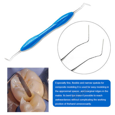 Dental Composite Resin Filling Instrument 7 Pieces Stainless Steel Material