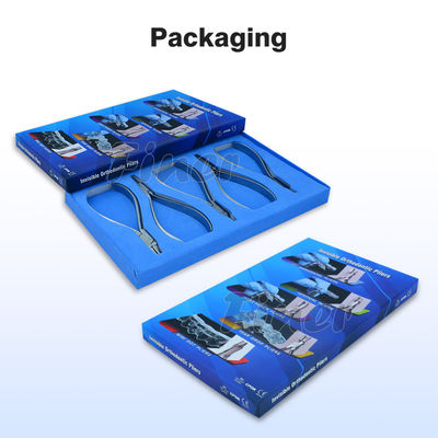 5 Pieces Dental Invisible Orthodontic Pliers Hole Thermal Forming Plier