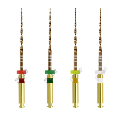 Dental Endodontics Protaper Files One Gold Unique Double Edged Reverse Cutting