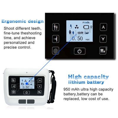 100KHZ Dental Unit Dental X Ray Machine Portable With RVG Sensor