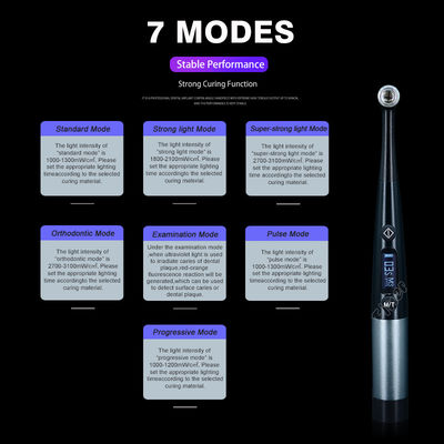 Wireless Dental Curing Led Light 240VA 1 Second Cure Lamp