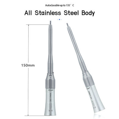 Implantasi lurus Handpiece Gigi Bedah Baja tahan karat 2.35mm Bur Diameter