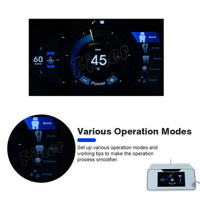 치과 임플란트 수술 전기 실용 피에조 수술 단위 LCD 디스플레이