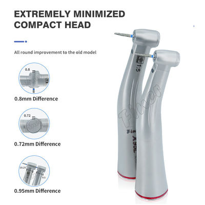 200000rpm Dental Handpiece Unit  Red Ring Mini Head High Torque Electric 1/5 Dental Handpiece