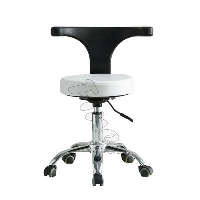 PU Leather Saddle Swivel Dental Chair With Armrest Dentist Stool Chair