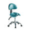 PU Leather Saddle Swivel Dental Chair With Armrest Dentist Stool Chair