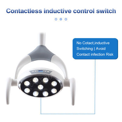 9 светодиодных лампочек без теней стоматологический стул свет многоцелевой для оральной хирургии