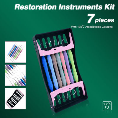 Dental Prothesis Equipment Esthetic Resto-Ration Instrument Set For Non-Sticky Resin Filling