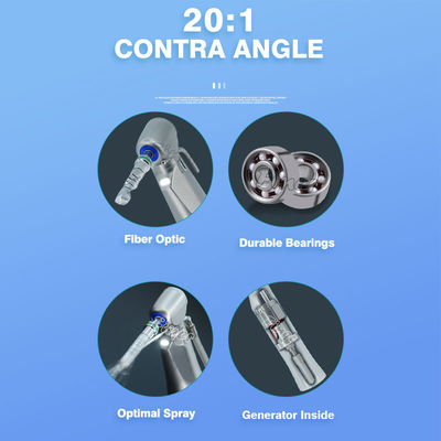 Dental Fiber Optical Implant Handpiece Contra Angle Handpiece Dental Implant Handpiece For Dental Implant Surgery