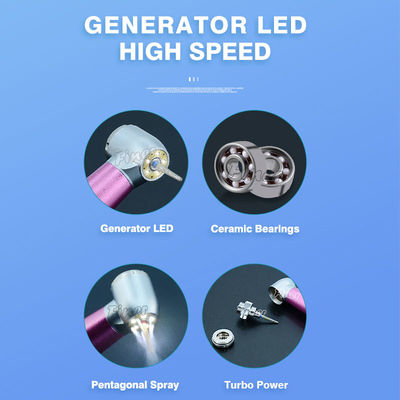 midwest tradition handpiece generator high speed air turbine handpiece