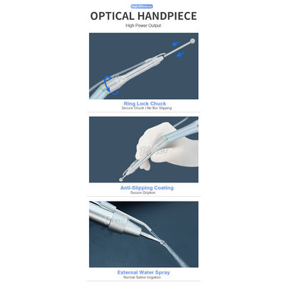 20° Dental Straight Handpiece Unit Implantazione dentale Chirurgia Handpiece