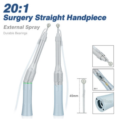 20 Degree Dental Straight Handpiece Unit Dental Implant Surgery Handpiece