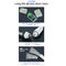 4 Löcher Handstückröhre Zahn Silikon Schlauchröhre für Hochgeschwindigkeitshandstück