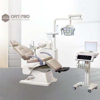 Ergonomic Electric Dental Chair Unit 300W With LED Surgery Lamp Light